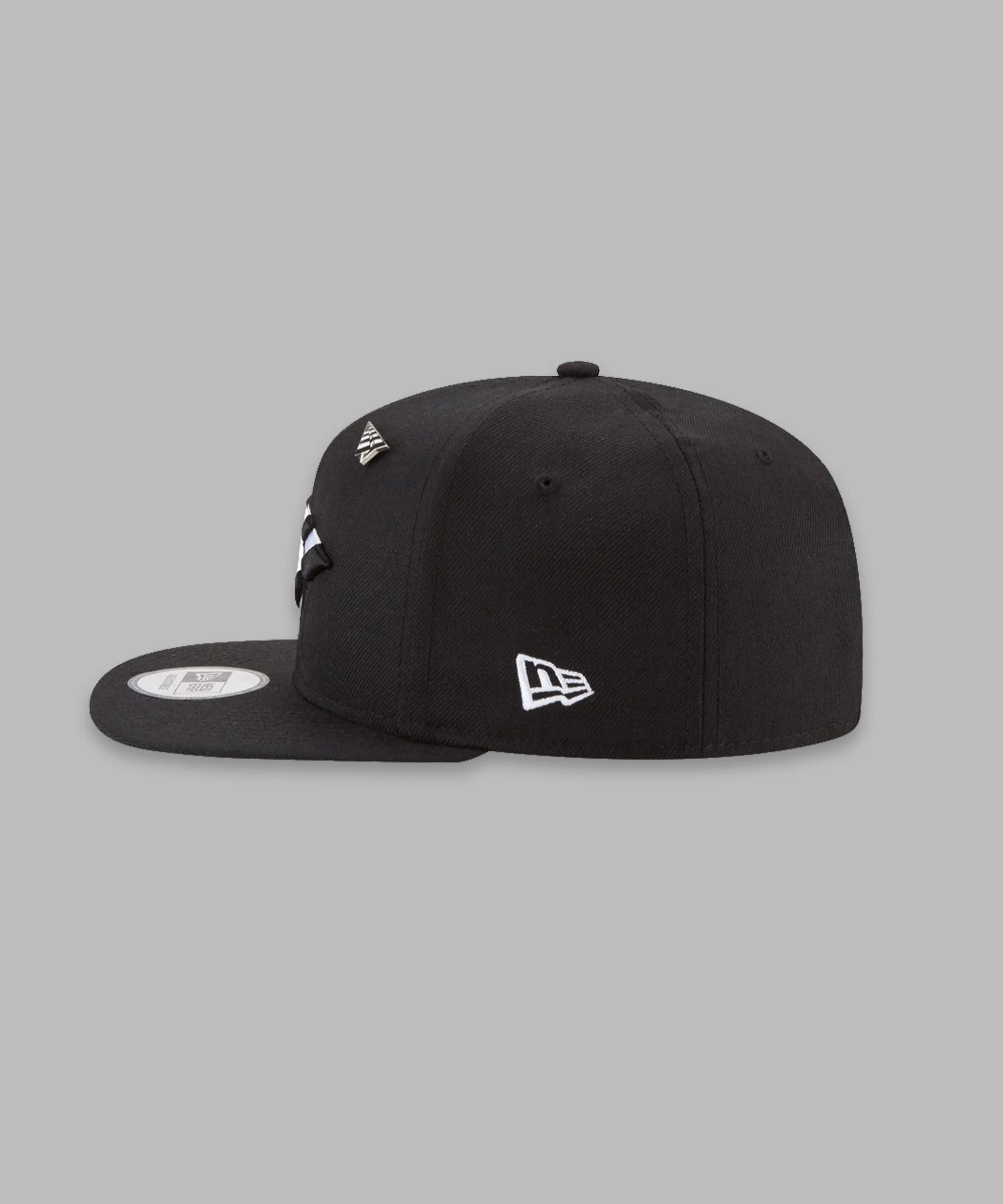 Paper Plane - The Original Crown Old School Snapback Hat with Black Undervisor