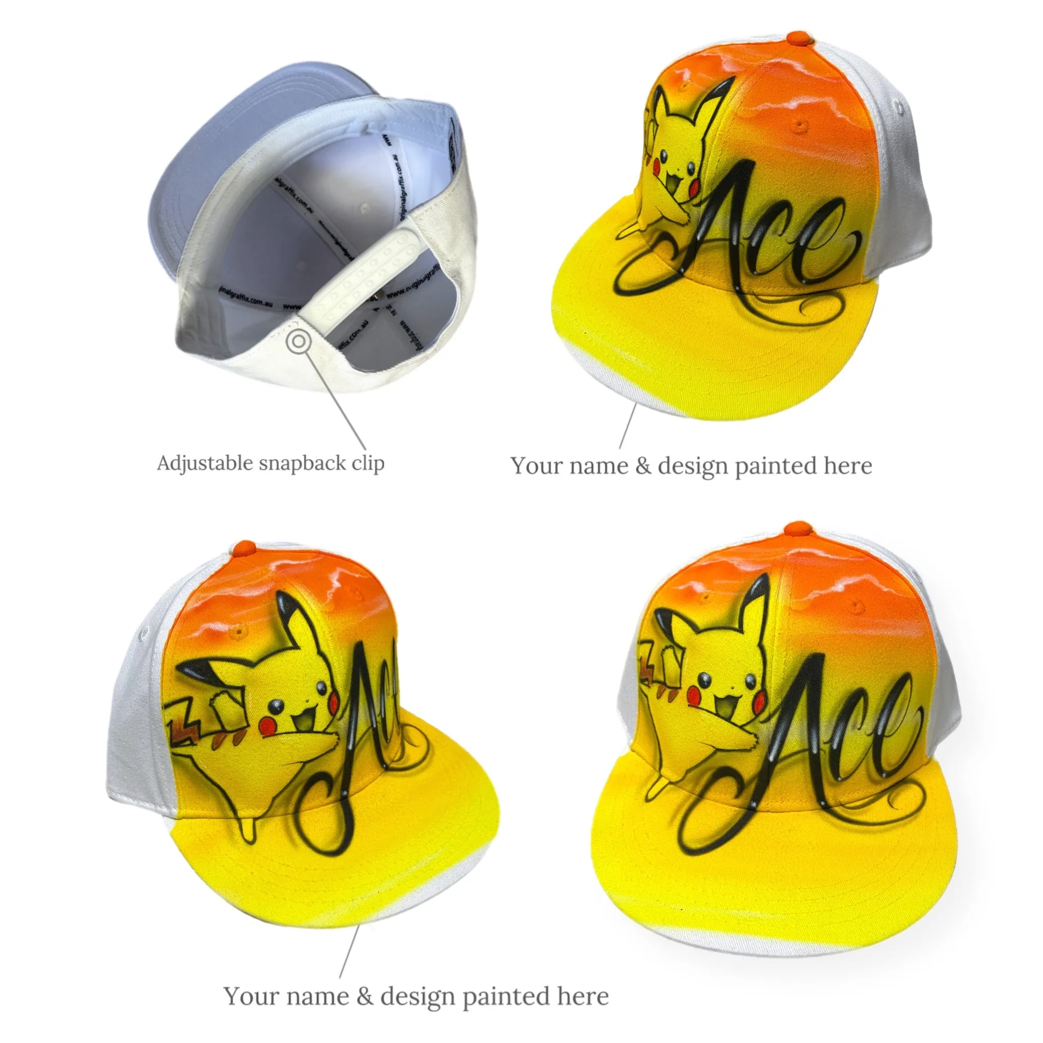 Pikach Character Snapback