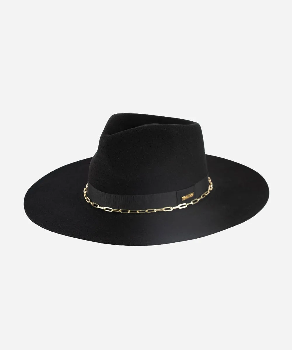 Raine Wide Brim Fedora