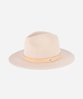 Shiloh Fedora With Leather Band