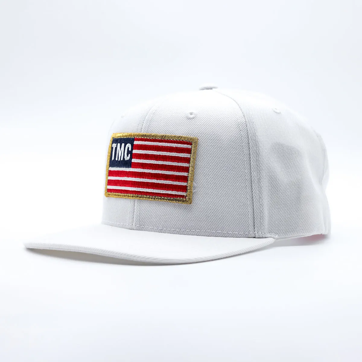 TMC Flag Patch Limited Edition Snapback - White