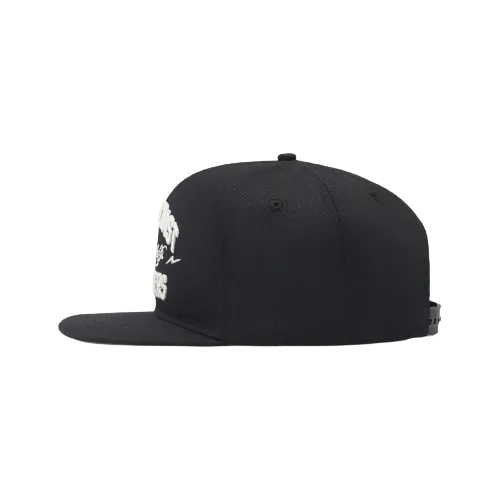 WCC MOTORCYCLE CO. FLATBILL HAT - BLACK