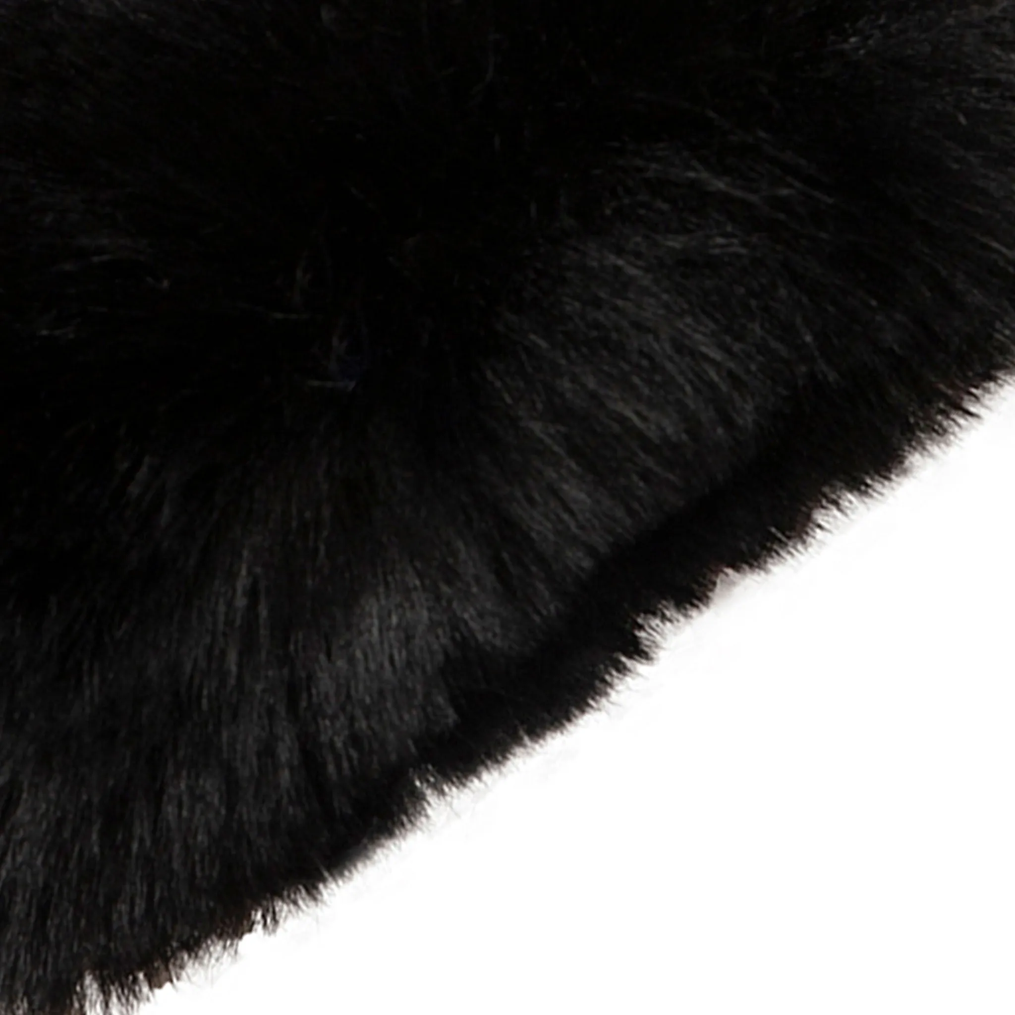 Women's Touchscreen Velour-Lined Faux Suede Gloves with Faux Fur Cuffs