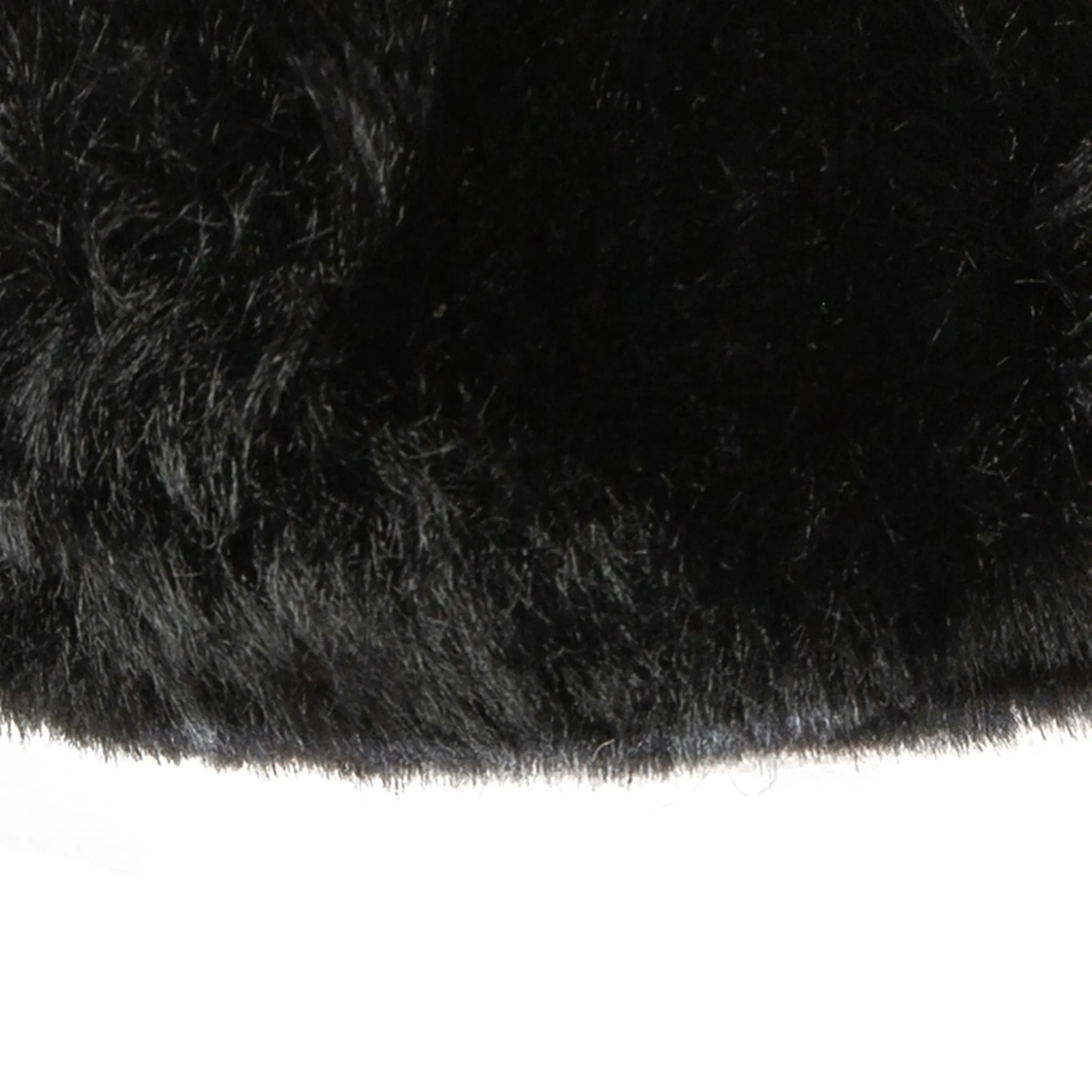 Women's Touchscreen Velour-Lined Faux Suede Gloves with Faux Fur Cuffs