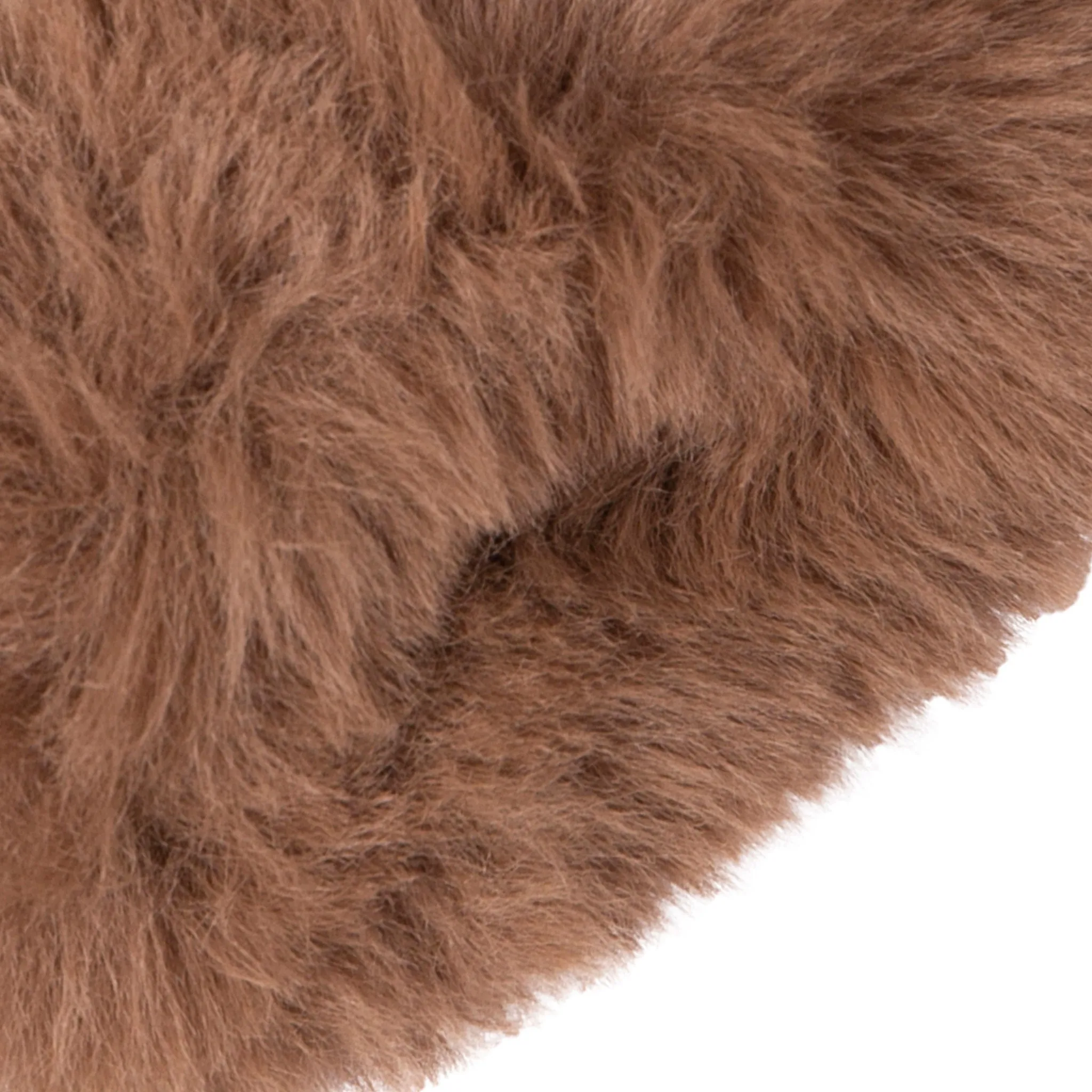 Women's Touchscreen Velour-Lined Faux Suede Gloves with Faux Fur Cuffs