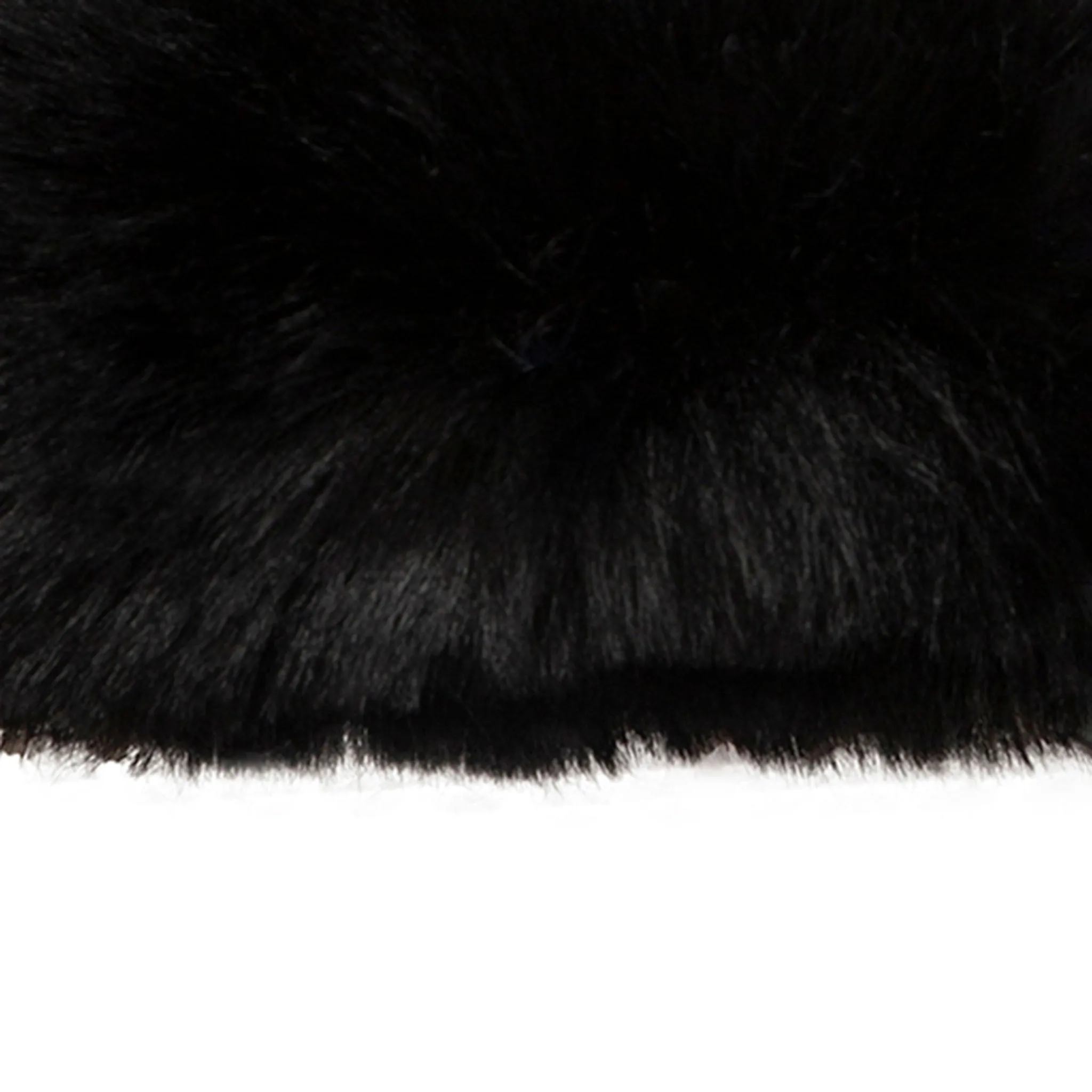 Women's Touchscreen Velour-Lined Faux Suede Gloves with Faux Fur Cuffs