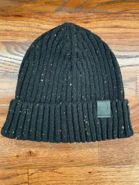 WOVEN BEANIE • BLACK